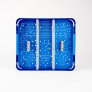 4,5 - 6,5 - 7,3 MM KANÜLLÜ VİDA ALET SETİ ALÜMİNYUM STERİLİZASYON KONTEYNERİ - STERİCONT - 07