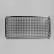 CESTA DE ESTERILIZACIÓN TAMAÑO COMPLETO CON TAPA - STERICONT - 06