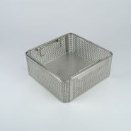 HALF SIZE STERILIZATION BASKET - STERICONT - 01