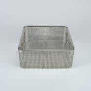 HALF SIZE STERILIZATION BASKET - STERICONT - 02