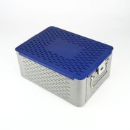 JEU DINSTRUMENTS À VIS CANULÉE 27 35 40 MM CONTENEUR DE STÉRILISATION EN ALUMINIUM - STERİCONT - 01