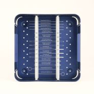 JEU DINSTRUMENTS À VIS CANULÉE 27 35 40 MM CONTENEUR DE STÉRILISATION EN ALUMINIUM - STERİCONT - 07