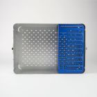 JUEGO DE INSTRUMENTOS DE TORNILLO CANULADO 45 - 65 - 73 MM CONTENEDOR DE ESTERILIZACIÓN DE ALUMINIO - STERICONT - 05