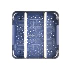 JUEGO DE INSTRUMENTOS TORNILLO CANULADO 27 - 35 - 40 MM CONTENEDOR DE ALUMINIO PARA ESTERILIZACIÓN - STERICONT - 09