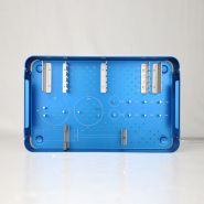 KIRSCHNER WIRE-PIN INSTRUMENT SET ALUMINIUM STERILIZATION CONTAINER - STERICONT - 06