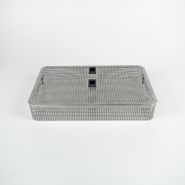 PANIER DE STÉRILISATION DE TAILLE MOYENNE AVEC COUVERCLE STERİCONT - 02