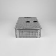 PANIER DE STÉRILISATION DENTAIRE AVEC COUVERCLE STERİCONT 02